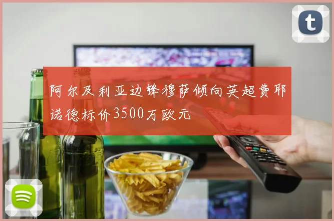 阿尔及利亚边锋穆萨倾向英超费耶诺德标价3500万欧元
